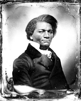This is an undated photo shows abolitionist Frederick Douglass. ...